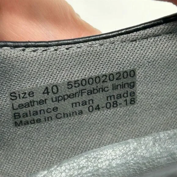 Dansko Franny Women's Black Leather Loafers Size 40 (US 9.5-10) Casual Shoes - Picture 10 of 10